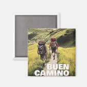 Camino de Santiago Magneet (Voorkant / Achterkant)