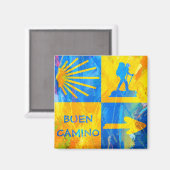 Camino de Santiago Magnet (Recto/Verso)
