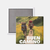 Camino de Santiago Magnet (Recto/Verso)