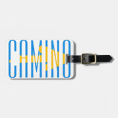 Camino de Santiago Magnet Bagagelabel (Voorkant horizontaal)