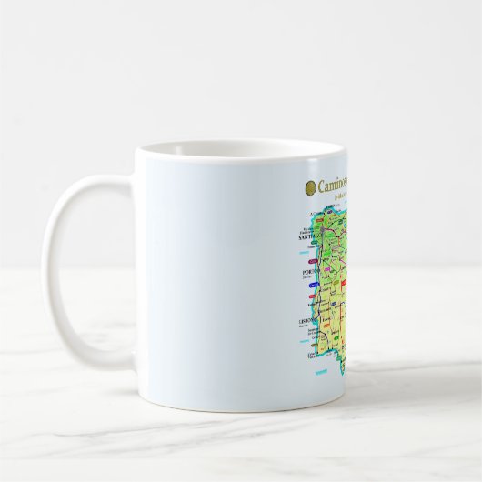 Camino de Santiago Mug (Gauche)