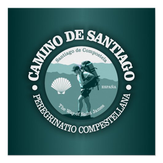 Camino de Santiago Perfect Poster (Voorkant)