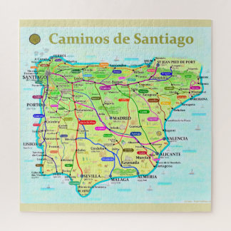Camino de Santiago Puzzle Legpuzzel