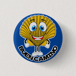 Camino de Santiago Ronde Button 3,2 Cm