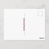 Camino de Santiago Scallop Shell Briefkaart (Achterkant)