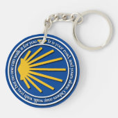 Camino de Santiago Sleutelhanger (Achterkant)