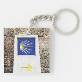 Camino de santiago sleutelhanger (Achterkant)