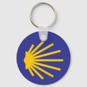 Camino de Santiago Sleutelhanger – Yellow Arrow & (Voorkant)