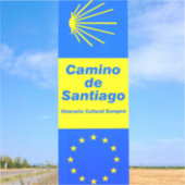 Camino de Santiago Sticker (Voorkant)