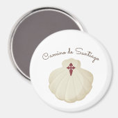 Camino de Santiago Symbol Magnet (Recto/Verso)
