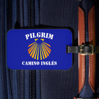 Camino Inglés pelgrims Bagagelabel