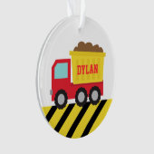 Camion à benne basculante coloré, véhicule de (devant)