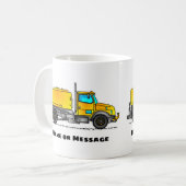 Camion à eau, Mug de construction, Transport (Devant gauche)