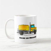 Camion à eau, Mug de construction, Transport (Gauche)