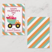 Camion à vidange rayé Cartes de classe de Saint-Va (Devant / Derrière)