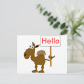 Camion avec panneau Modèle de carte postale (Debout devant)