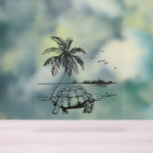 Camion bleu de la tortue marine (Neutre)