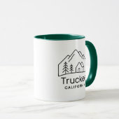 Camion, CA Mug Souvenir (Devant droit)