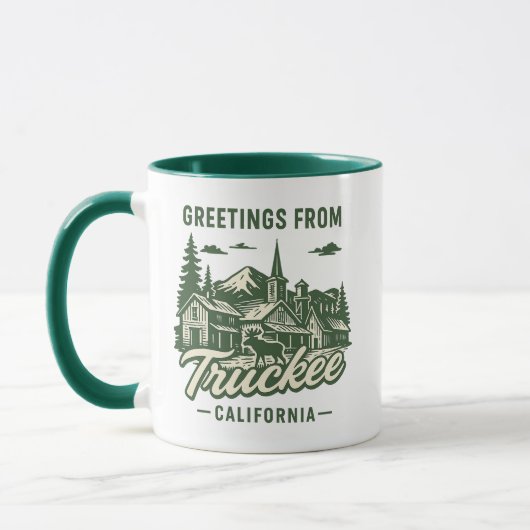 Camion, CA Travel Mug (Gauche)