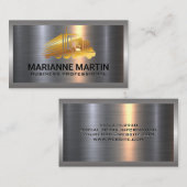 Camion | Carte de visite frontalier industriel (Devant / Derrière)