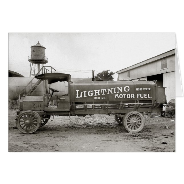 Camion-citerne à essence Lightning, 1920 (Devant horizontal)