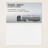 Camion-citerne à liquides | Chauffeur de camion (Devant & derrière)