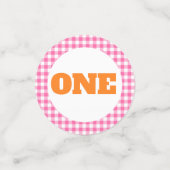 Camion citrouille Anniversaire Confetti - Camion R (Petit recto)