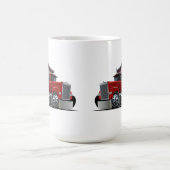 Camion de caricature tasse à café (Centre)