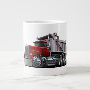 Camion de caricature tasse à café géant