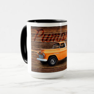 Camion de citrouilles, Tasse