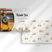 Camion de construction Anniversaire Carte Merci