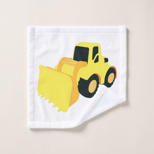 Camion de construction de chargeur frontal (Gant de toilette)