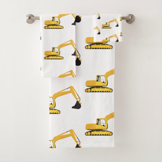 Camion de construction de l'excavateur (En situation)