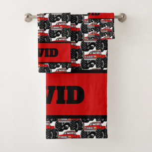 Camion de monstre rouge : DAVID