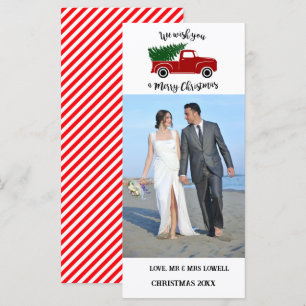 Camion de Noël - Carte de Noël 4x9