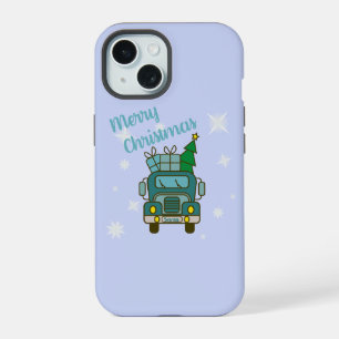 camion de Noël vue avant Joyeux Noël