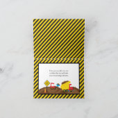 Camion de pompage et Merci d'anniversaire (Intérieur)