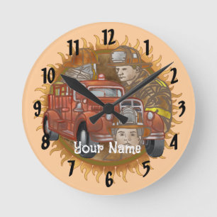 Camion de pompiers Buddy horloges des pompiers