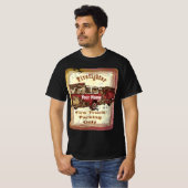 Camion de pompiers T-shirt Parking (Devant entier)