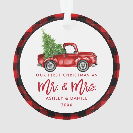 Camion de script de brosse rouge premier Noël Plai (dos)