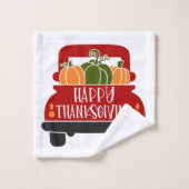 Camion de Thanksgiving (Gant de toilette)