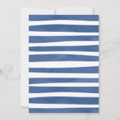 Camion d'hiver Blue Boy Carte de remerciements d'a (Dos)