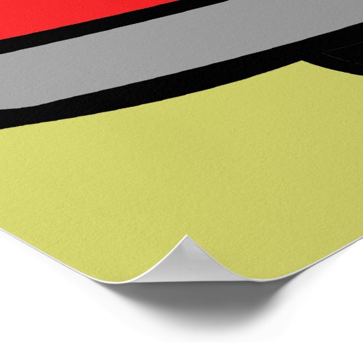 Camion d'incendie - affiche (Coin)