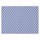 Camion d'incendie bleu et rouge Nappe d'anniversai (Devant (Horizontal))