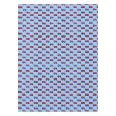 Camion d'incendie bleu et rouge Nappe d'anniversai (Devant)