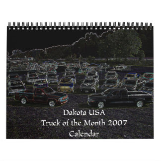 Camion du Dakota Etats-Unis 2007 du calendrier de