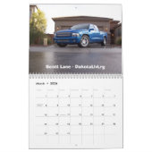 Camion du Dakota Etats-Unis 2008 du calendrier de (Mar 2026)