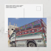 Camion en Jordanie - carte postale (Devant / Derrière)
