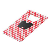 Camion Feu Chevron Rouge Avec Chih Tzu Silhouette (Devant Angle)