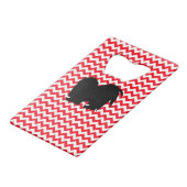 Camion Feu Chevron Rouge Avec Chih Tzu Silhouette (Dos Angle)